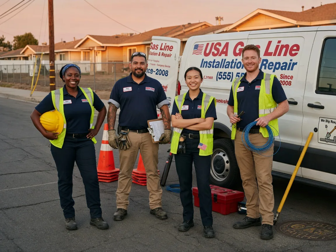 Gas Line Installation company in Plevna, KS